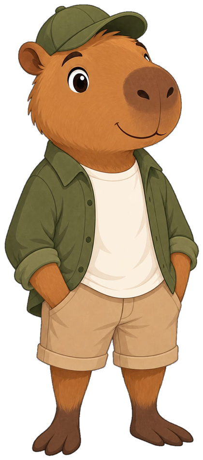 Capy, de FUSL-mascotte